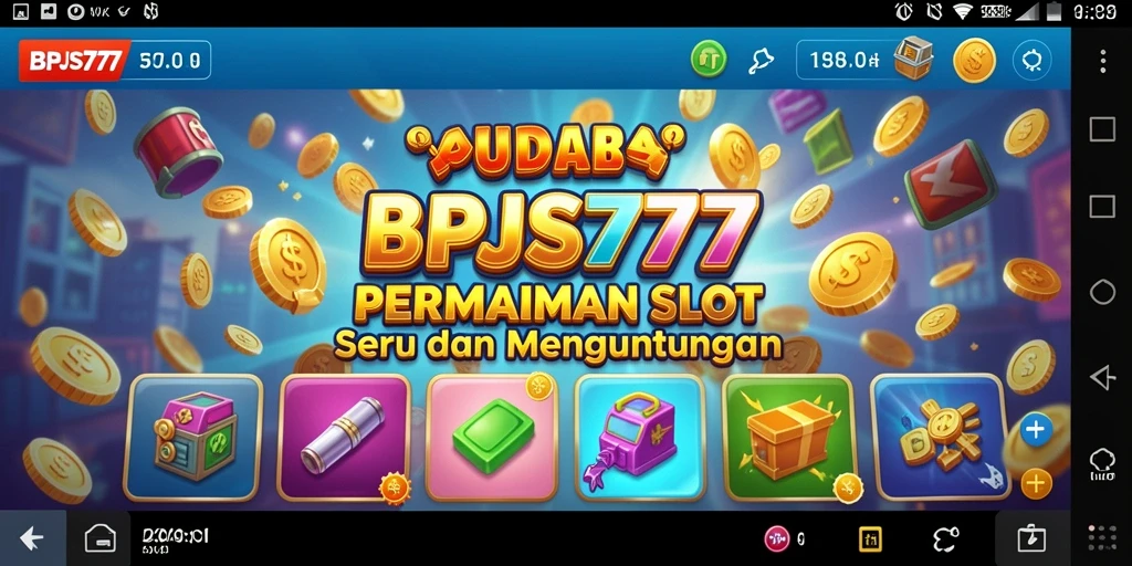 Tampilan menarik dari gameplay Slot BPJS777 yang memukau.