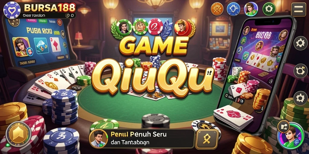 Tampilan gameplay BURSA188 yang menarik dalam sesi QiuQiu.