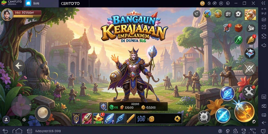 Tampilan gameplay <strong>CERITOTO</strong> yang menegangkan dan strategis.
