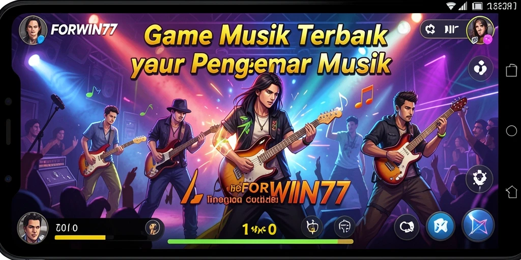 Tampilan gameplay <strong>FORWIN77</strong> yang penuh warna dan menarik.