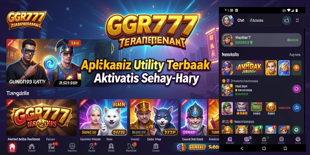 Tampilan antarmuka GGR7777 yang intuitif dan user-friendly.
