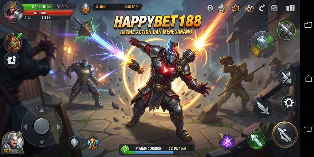 Gameplay seru dengan aksi mendebarkan di HAPPYBET188.