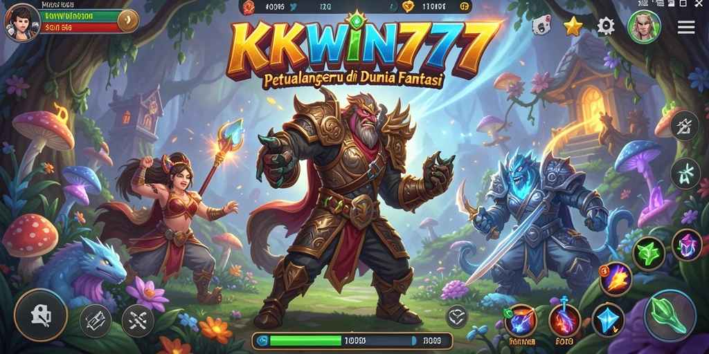 Tampilan gameplay KKWIN777 yang menggugah selera petualangan.