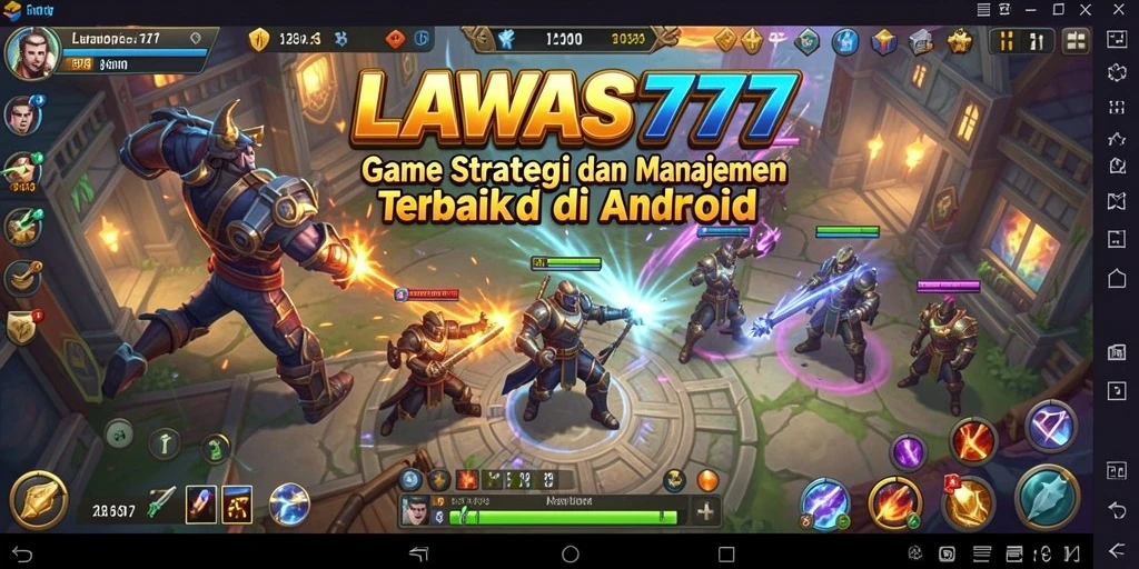 Tampilan menarik dari gameplay LAWAS777 yang penuh strategi.