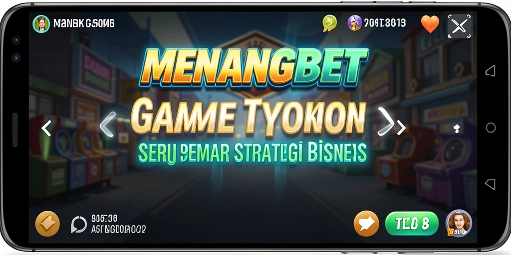 Tampilan gameplay MENANGBET menunjukkan keseruan dalam mengelola bisnis.