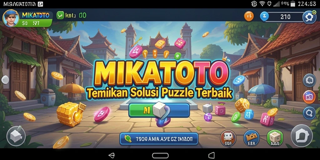 Tampilan gameplay MIKATOTO yang menakjubkan dan menantang.