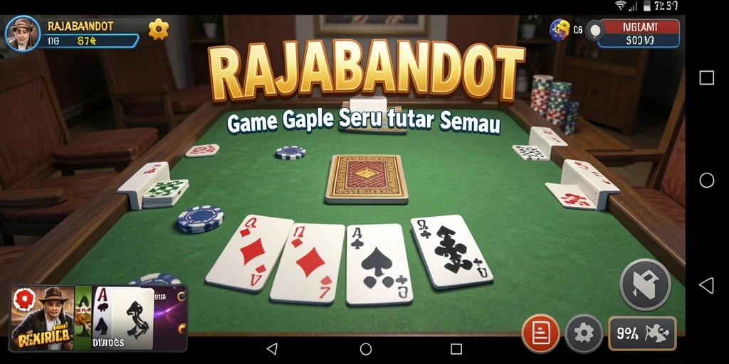 Screenshot gameplay RAJABANDOT yang seru dan interaktif.