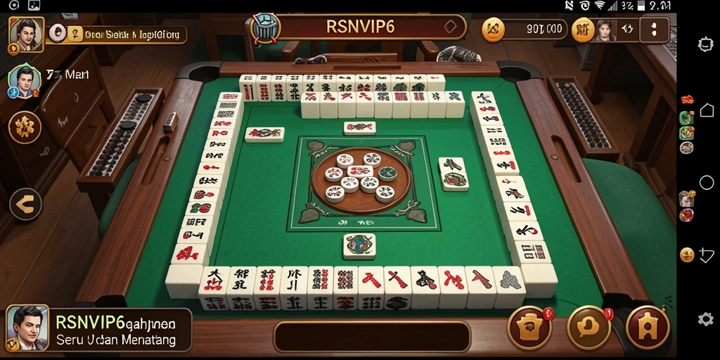 Tampilan gameplay RSNVIP6 yang memukau dalam bermain Mahjong.