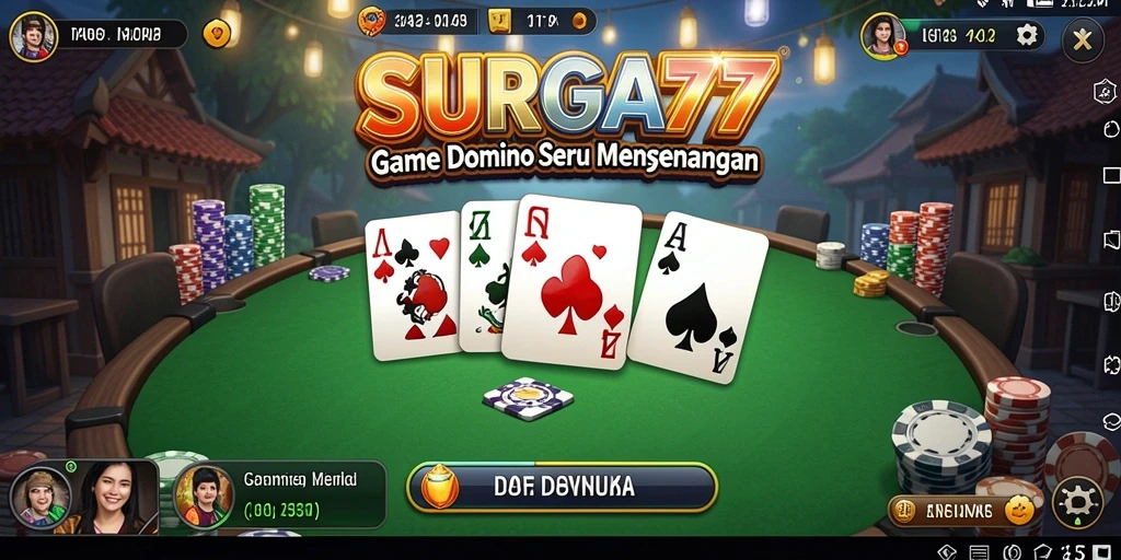 Tampilan gameplay seru di SURGA77, penuh strategi dan keseruan.