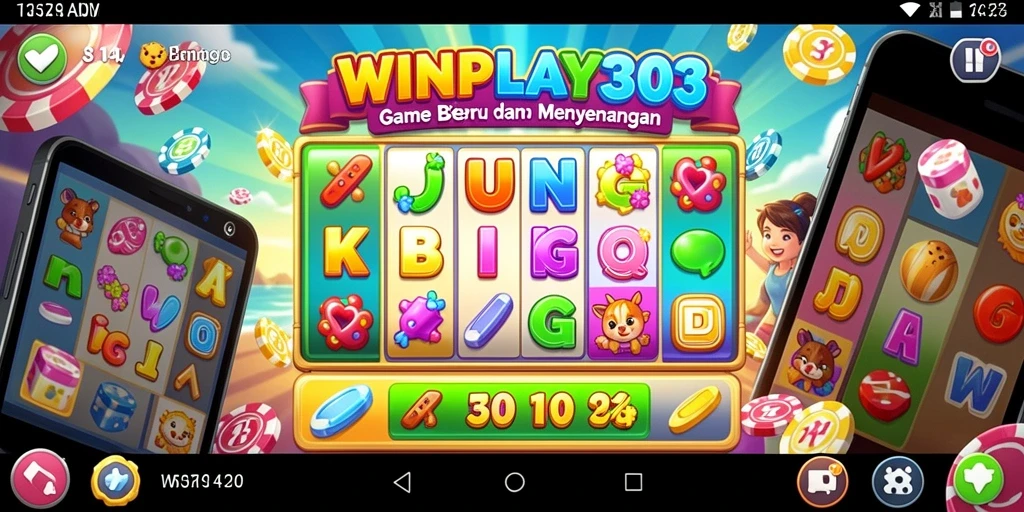 Tampilan gameplay Bingo yang seru dari WINPLAY303.